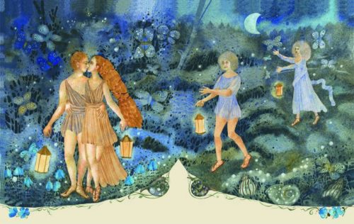 Иллюстрация к книге Сон в летнюю ночь